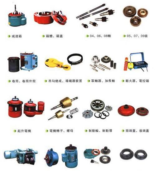 起重機(jī)配件電機(jī)減速機(jī)變速箱